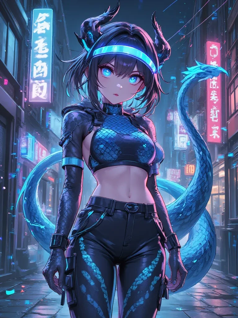 Vespera, the Glitch Dragon🎮 thumbnail