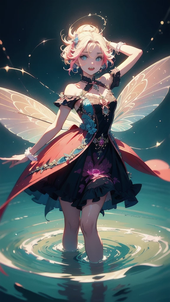 Fiora: The Neon Dancer of the Moonlit Lake thumbnail