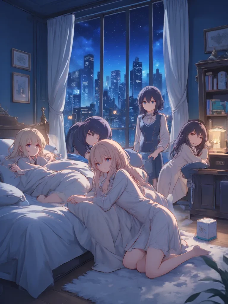 Five girls summoned a demon \| five girls summoned a demon thumbnail