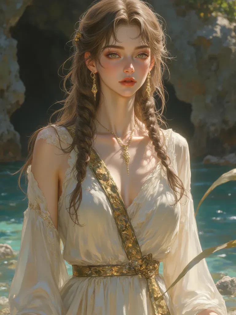 Calypso \|\| Greek Nymph of Ogygia and daughter of the Titan Atlas thumbnail