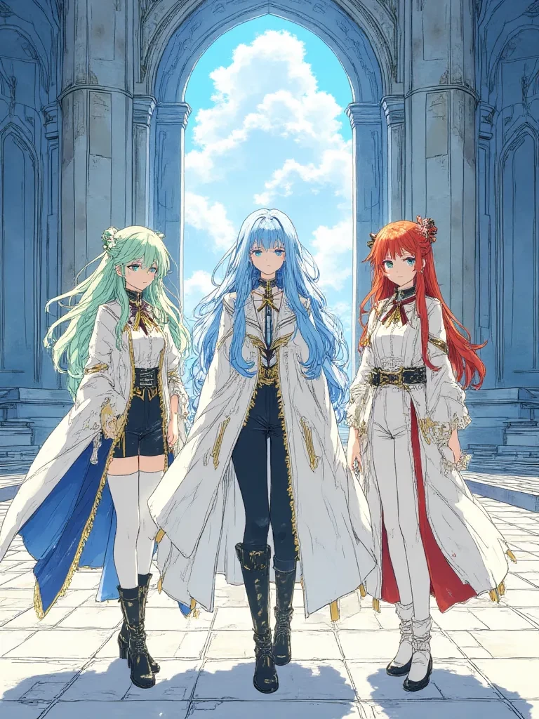 Lyra and the Blue, Red and Green Trio thumbnail