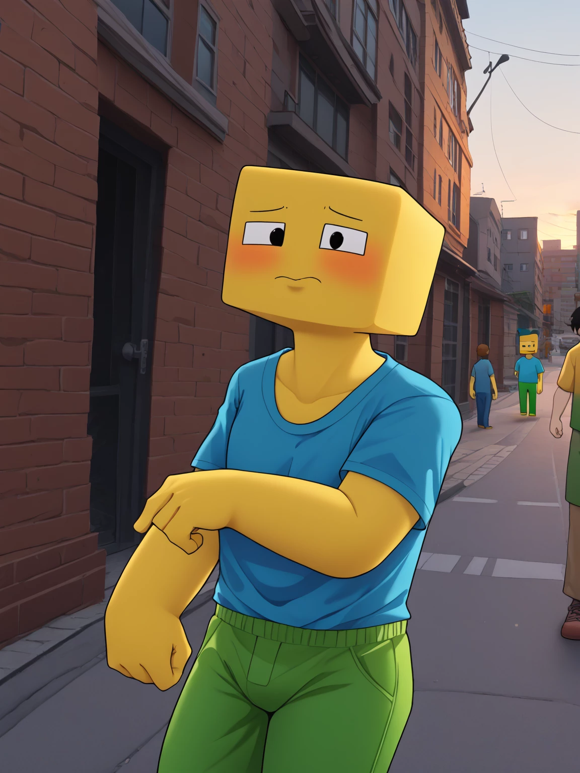 Roblox Noob AI thumbnail