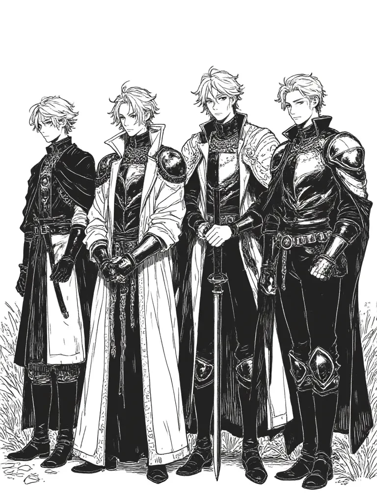 4 princes and 1 princess (user) thumbnail