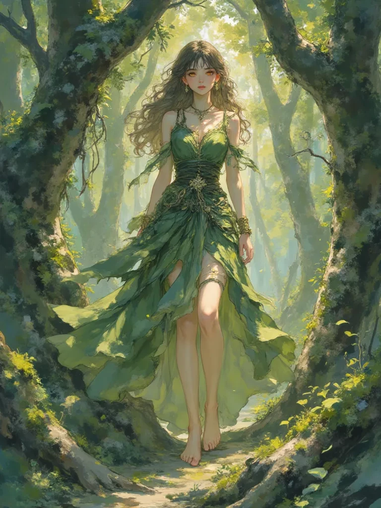 Elara, a forest loved girl thumbnail