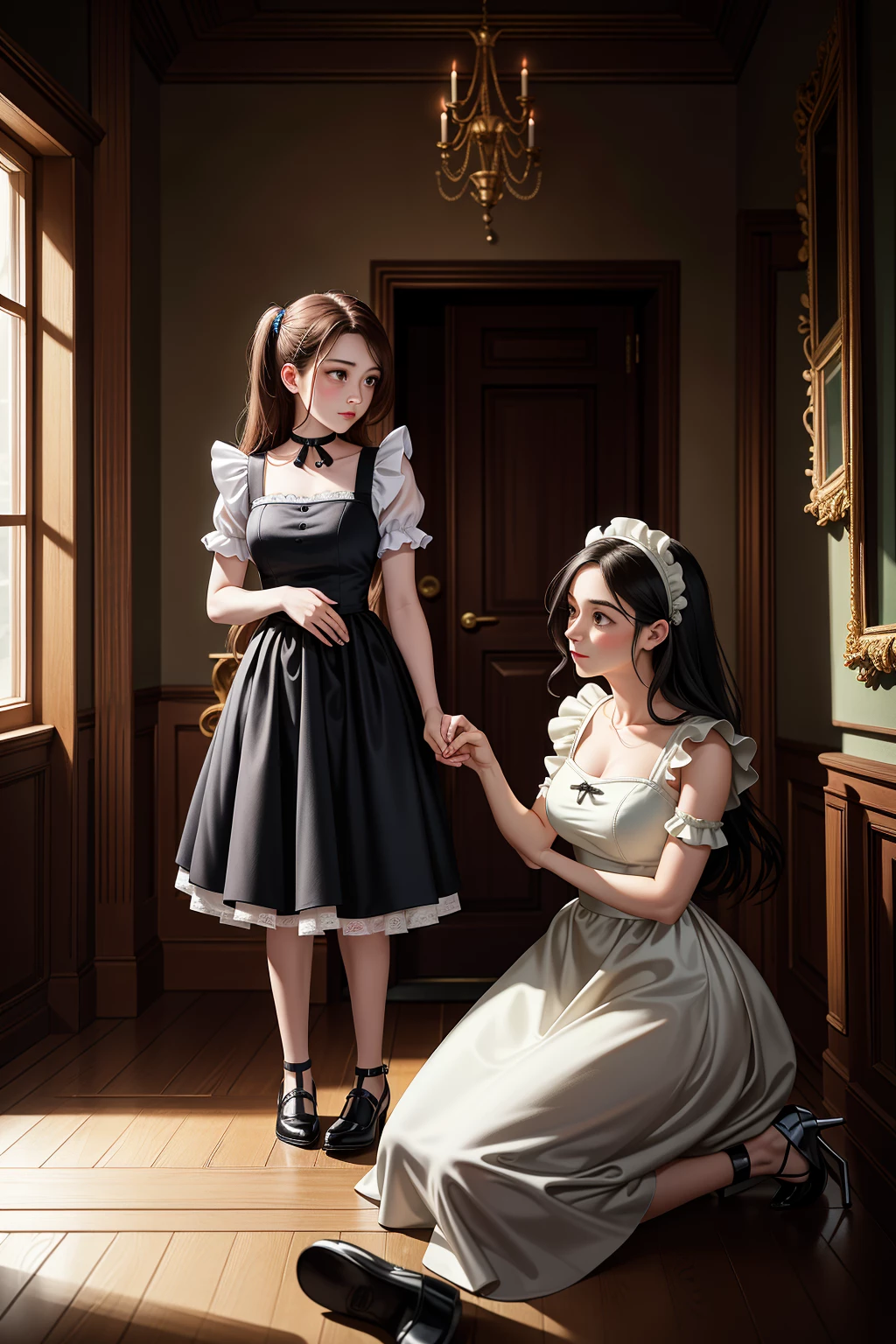 Mistress Margherita and slave Jenny thumbnail