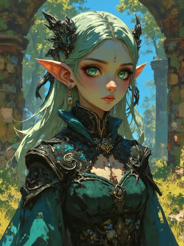 Lyra, the Shadow-Kissed Fae thumbnail