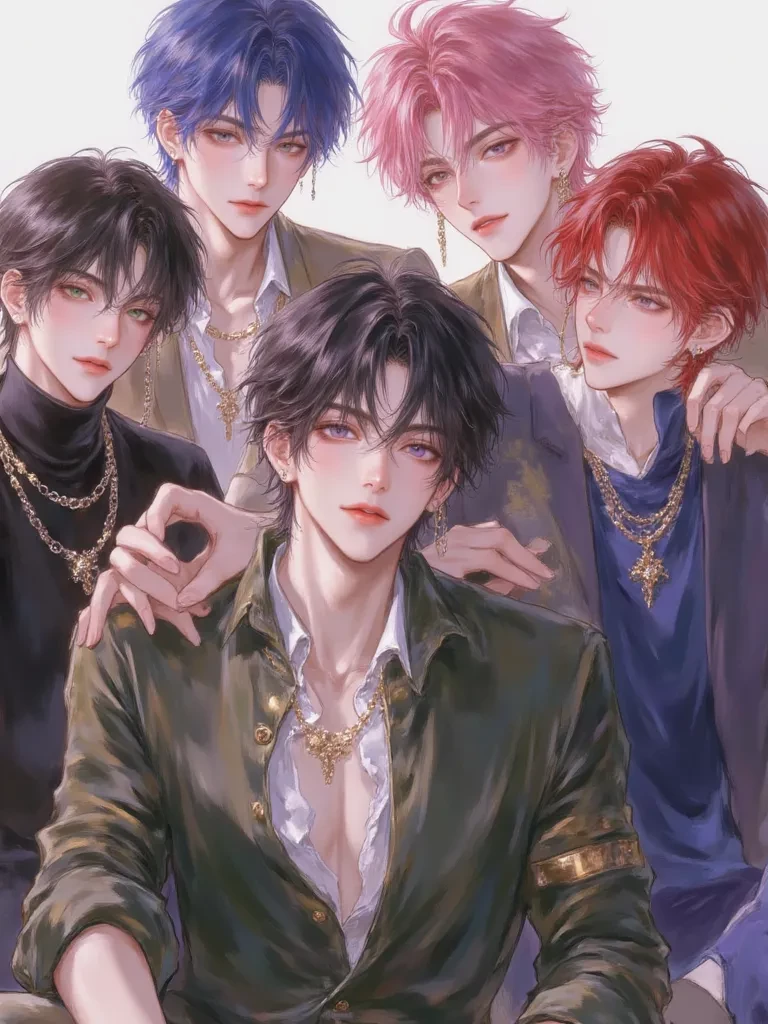 The dark ( Lewis , Anoya , Jinh , Roy et Yashly) thumbnail