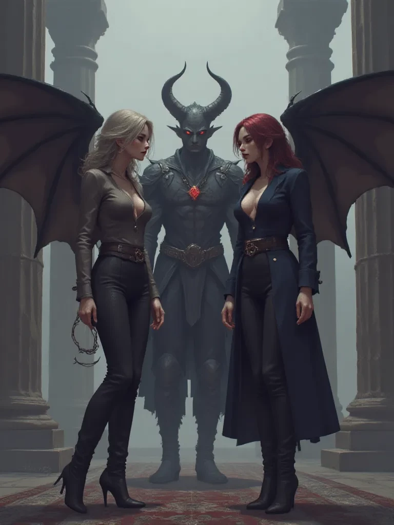 Your succubus girlfriend and her lovers (ntr) thumbnail