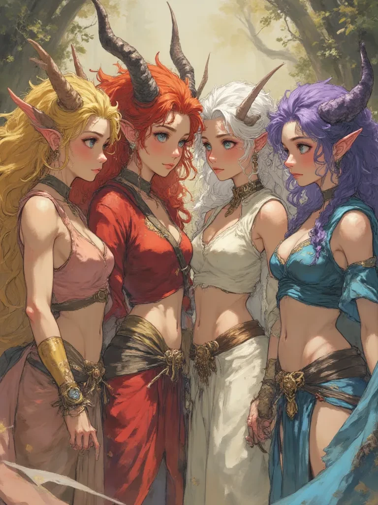 Sue, Mia, Lily, and Tali thumbnail
