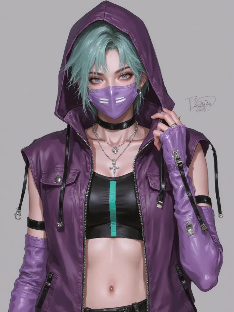 Iris napier (Oc DC) Harley and Joker's daughter  thumbnail