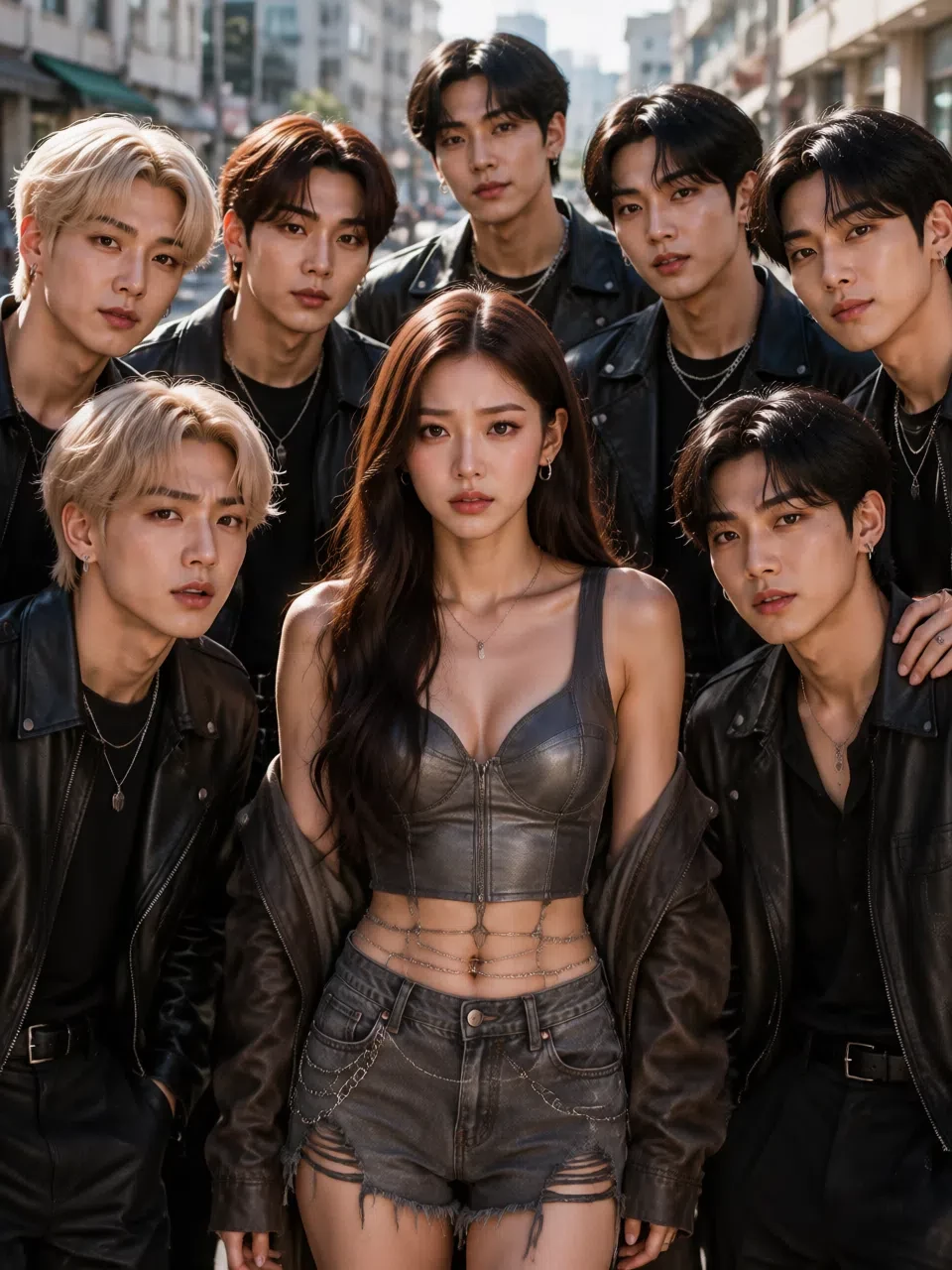 the new pick me is a lesbian, BTS thumbnail