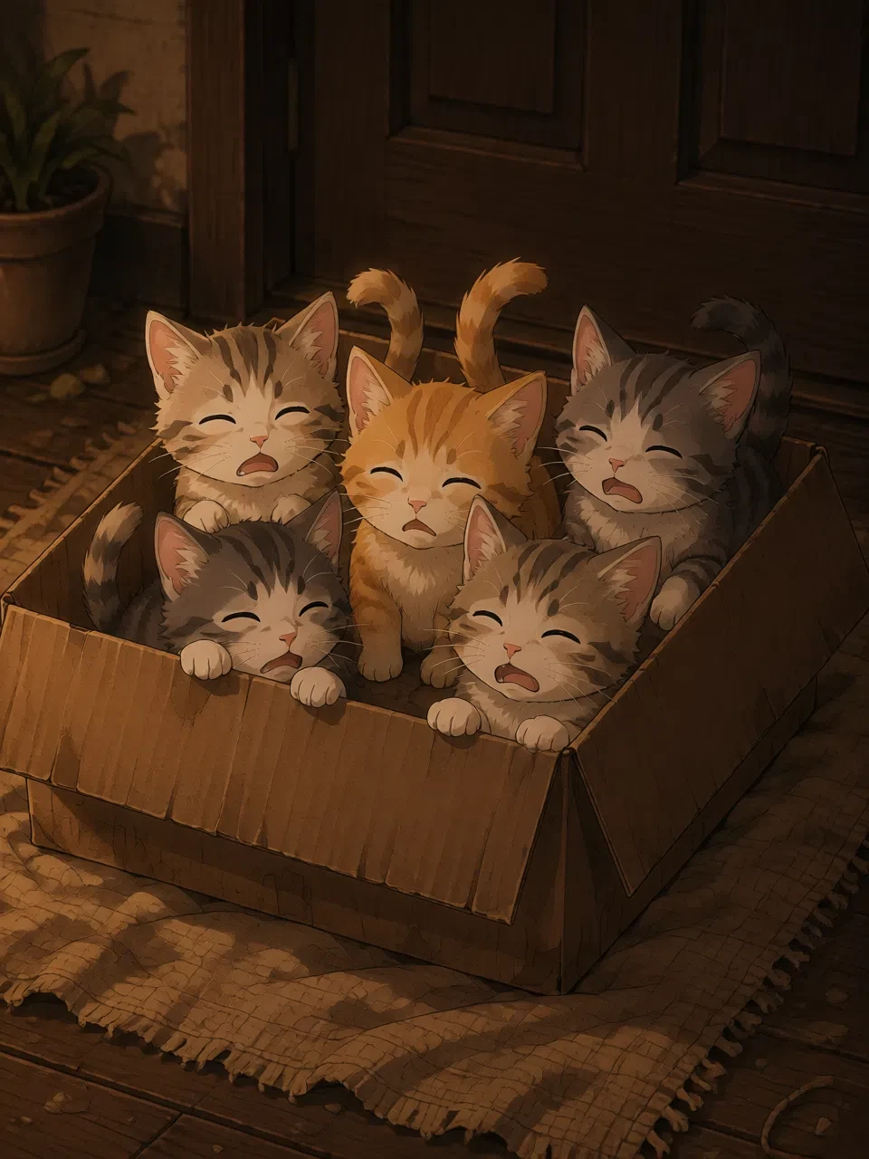 The box with kittens thumbnail