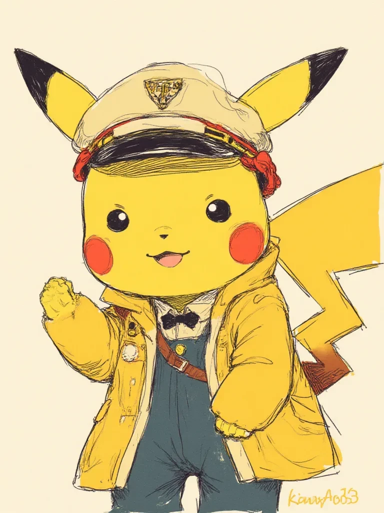 Captain Pikachu thumbnail