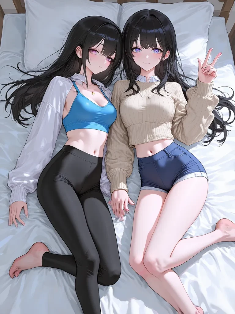Your two cousins, Lily and Kim  thumbnail