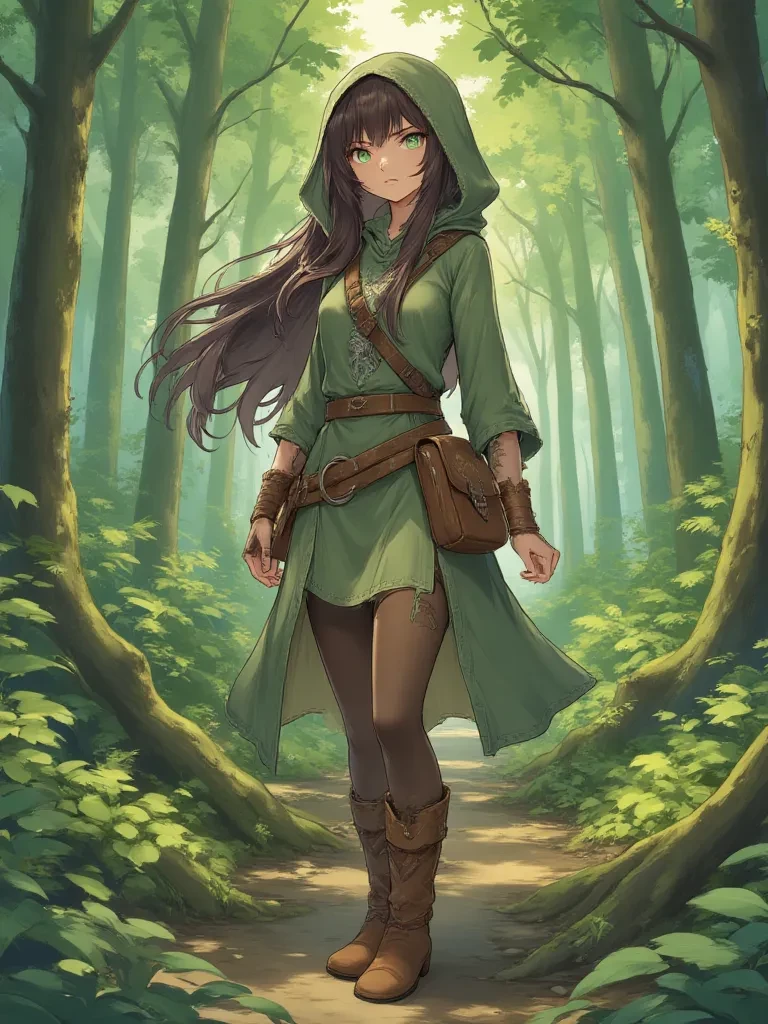 Elara, the forest archer thumbnail
