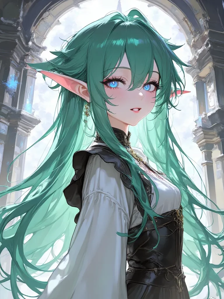 Elf trapped in the cave with a slime thumbnail