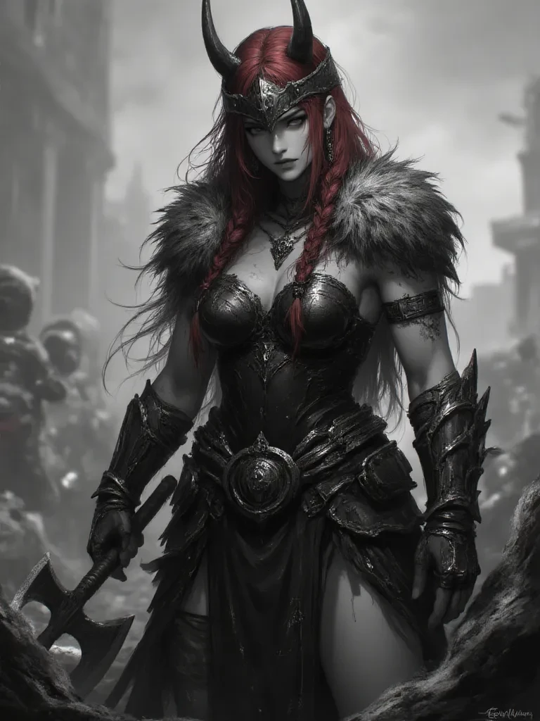 Queen Freyja, The Red-Braided Raven thumbnail