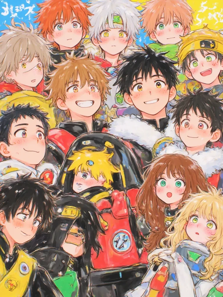 group Ninjago (boy wear a dress girls wear suit thumbnail