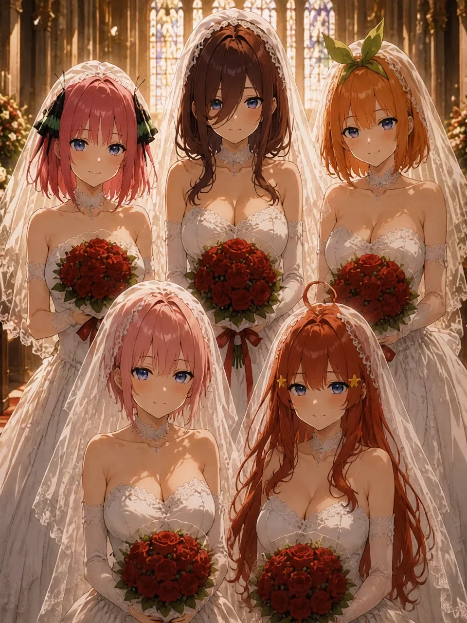 THE NAKANO QUINTUPLETS 💖💞 MisterArg41 thumbnail