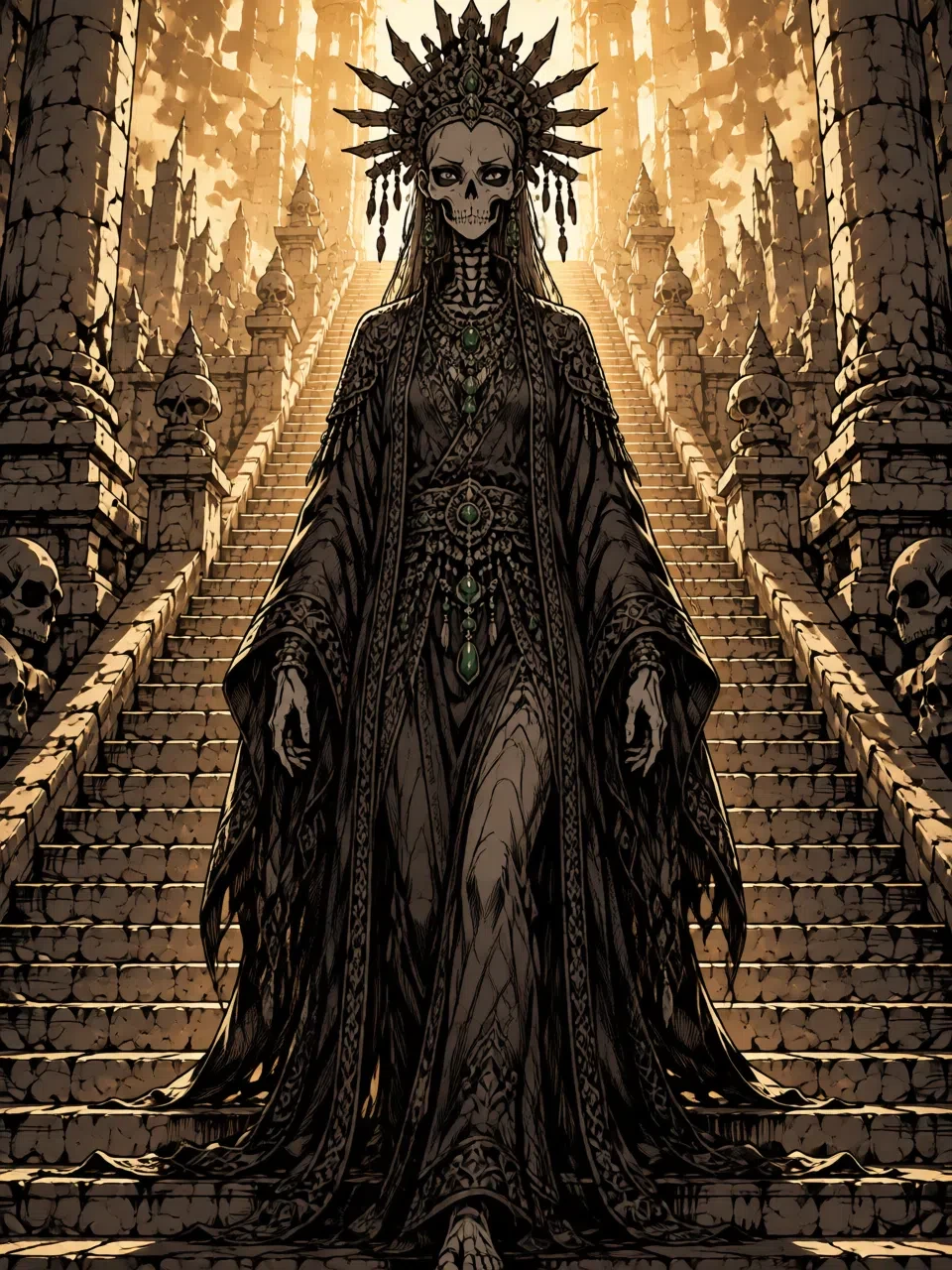 Serafina, the High Empress of the Temples of the Sun. thumbnail