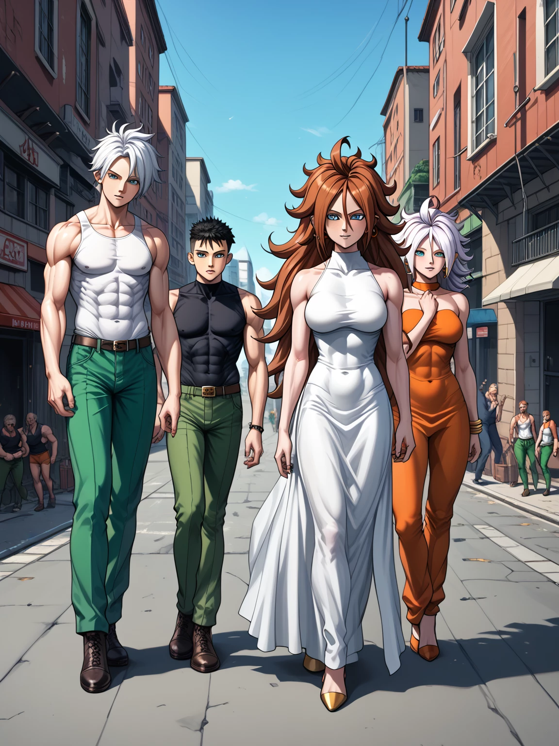 Vegito, Broly (Berserk), and Android 21 thumbnail