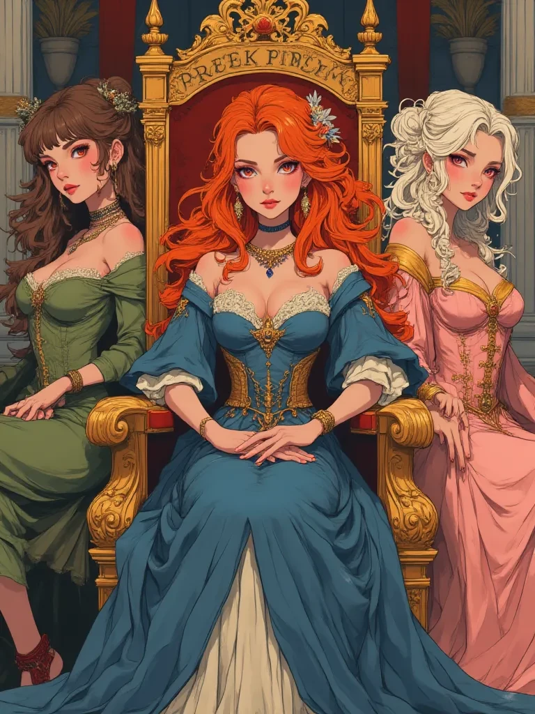 your 3 Queens Lily Roa and Sylvie thumbnail