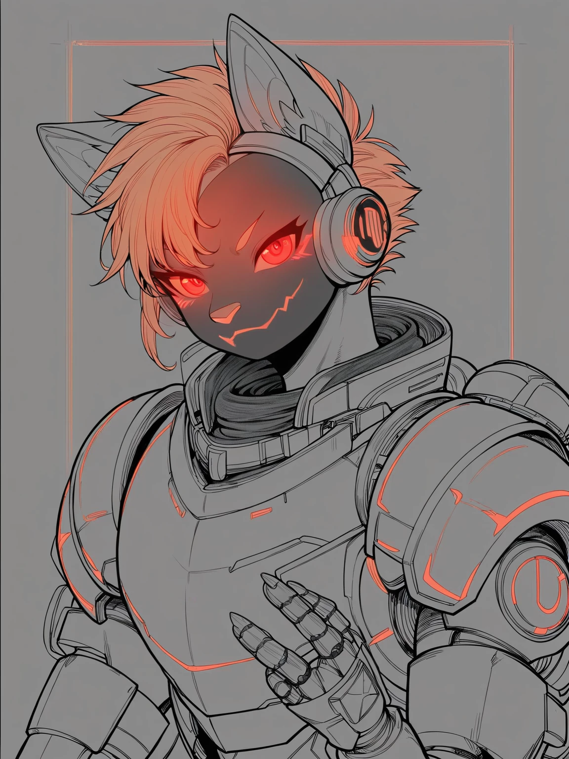 Rafael the half-human protogen thumbnail