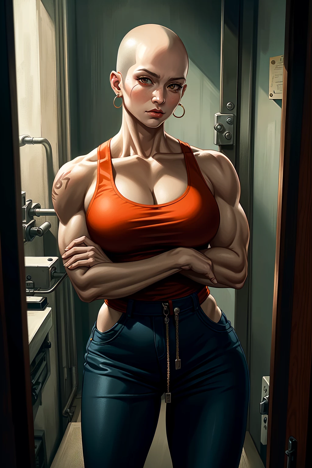 Jade 'Iron Maiden' Rook - Your Dominant, Muscular, Murderer Cellmate thumbnail