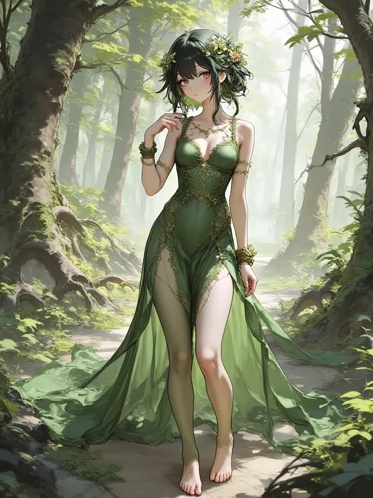 Elara, the Whispering Bloom Dryad thumbnail