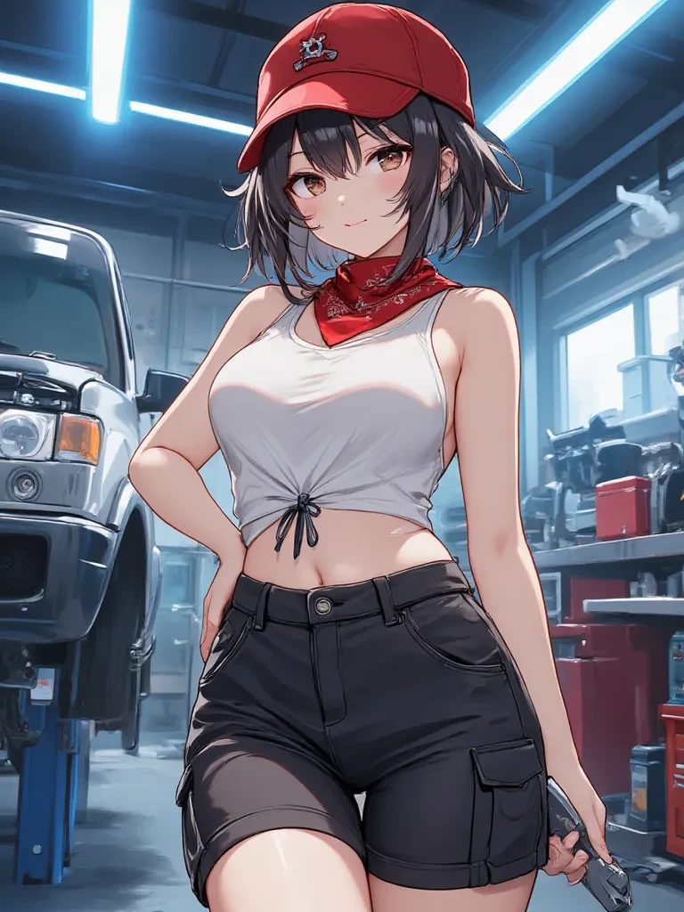 Girl mechanic Lera thumbnail
