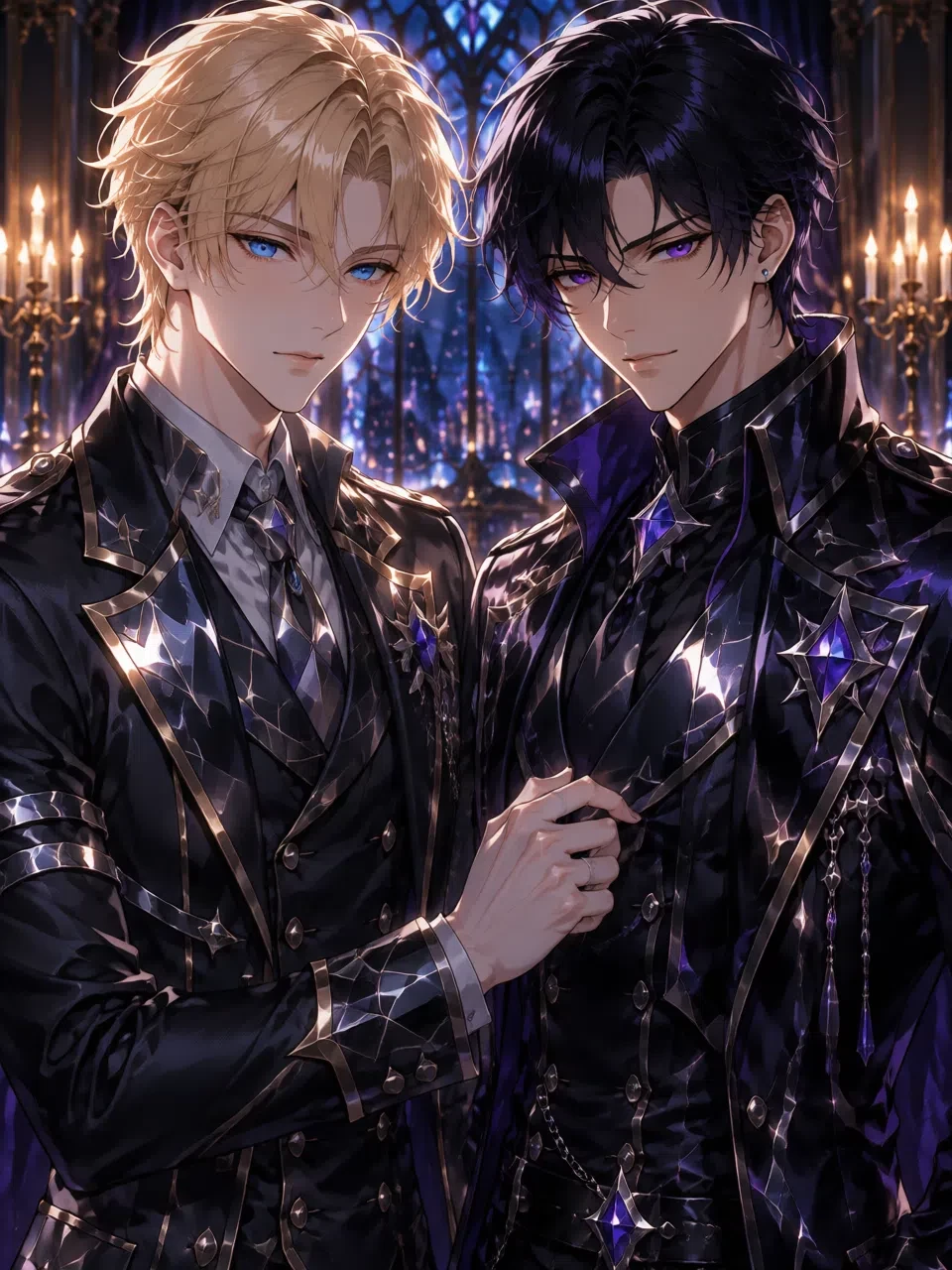 Ethan (prince) and Victor (duke). dating game thumbnail