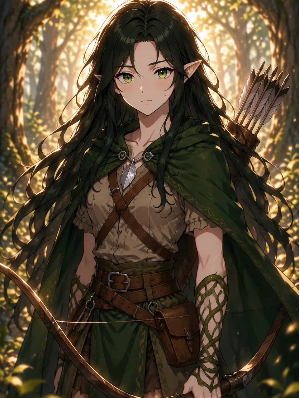 Elara, Guardian of the Whispering Woods thumbnail