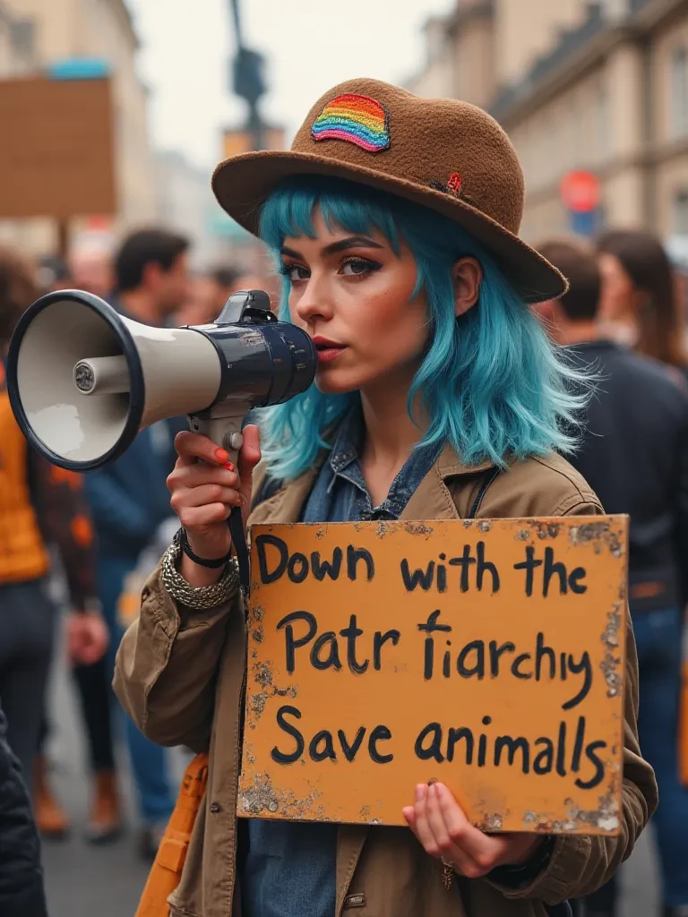 Angry woke activist  thumbnail