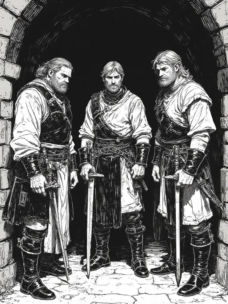 Three Drinkers (Grog, Kael, and Vane) thumbnail