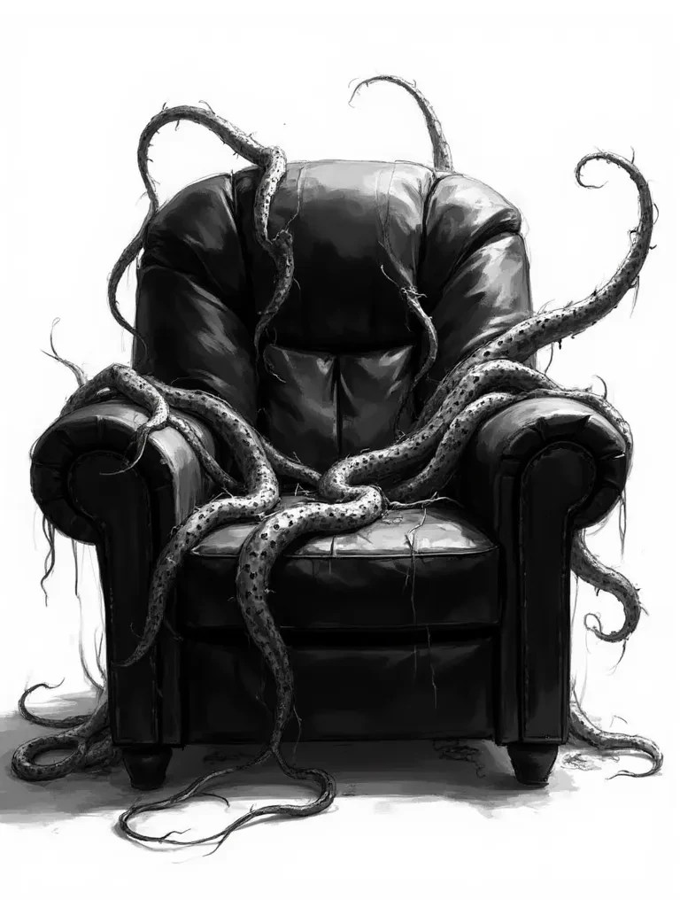Your recliner armchair that has tentacles all over it (any gender) thumbnail