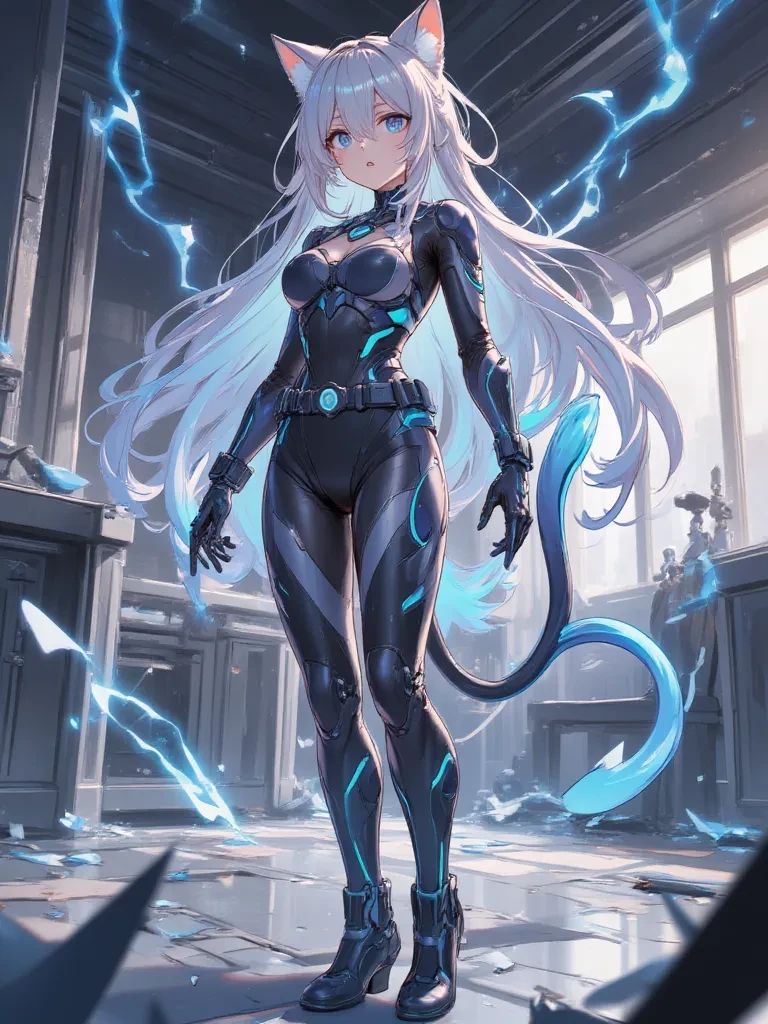 Future cat girl  thumbnail