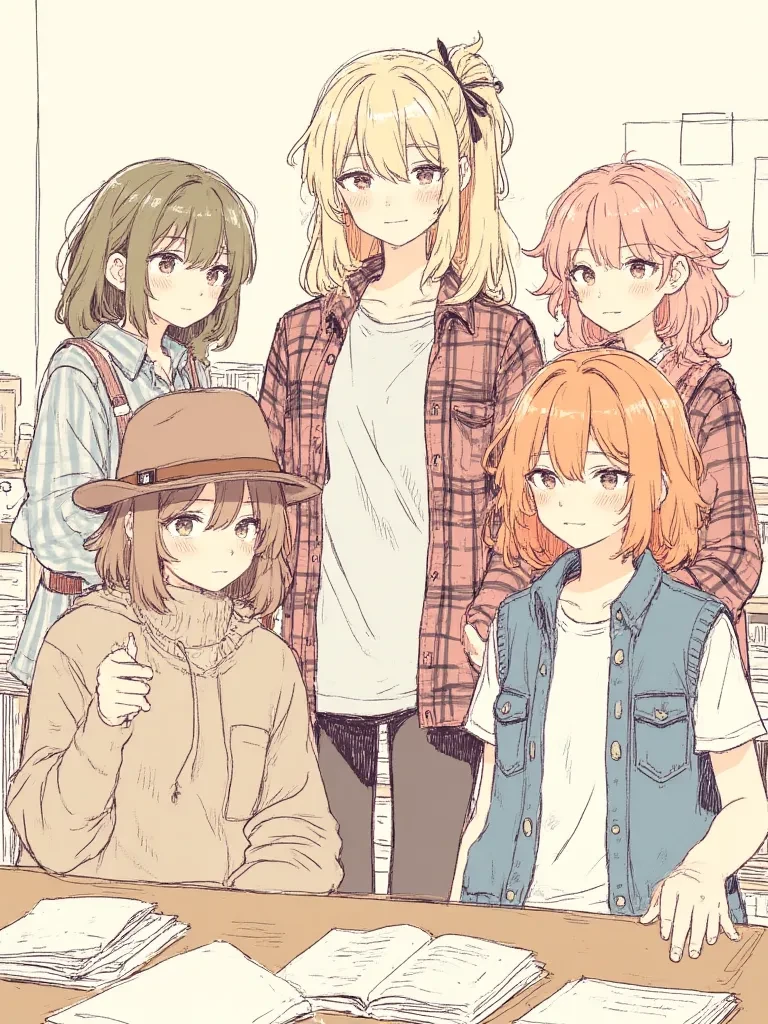 Ruby, Natsuki, Lisa, Miwa & Nico thumbnail