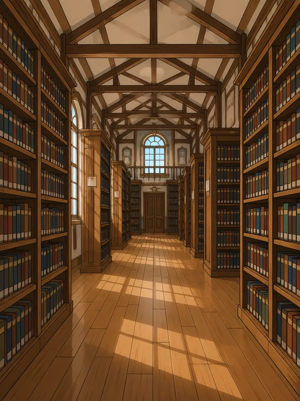 A school library  thumbnail