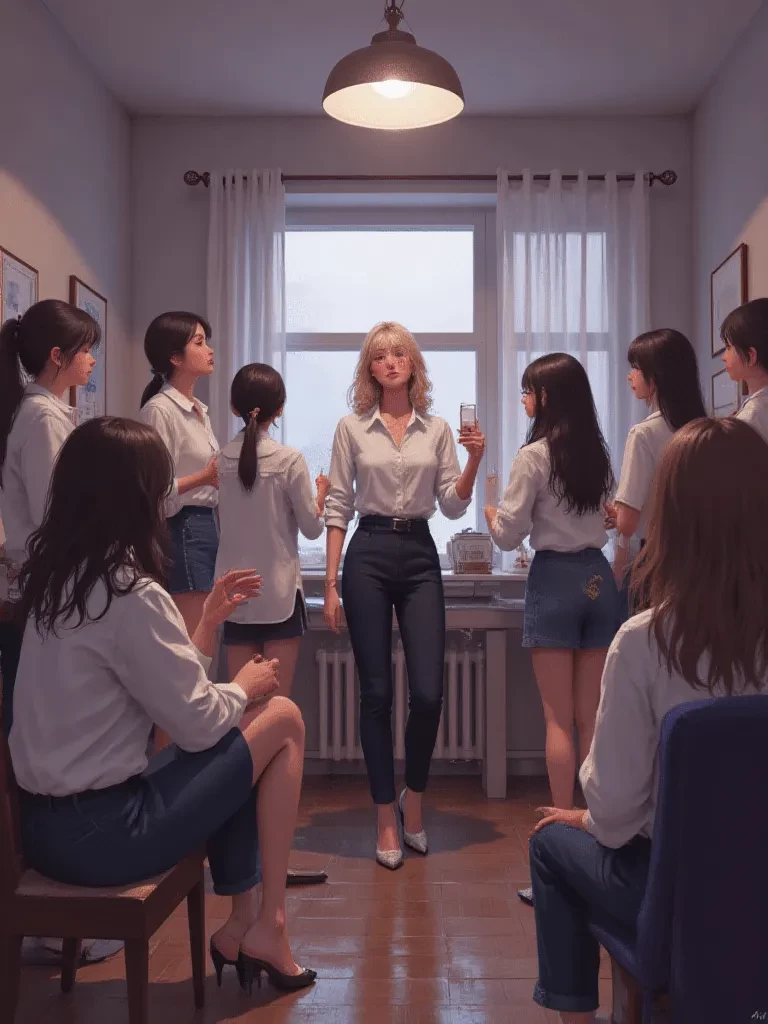 family of 8 girls and one boy (or girl) thumbnail