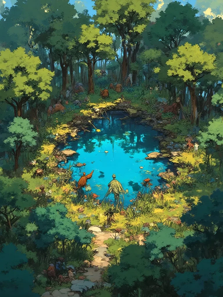 Sea of green./ The big forest. thumbnail