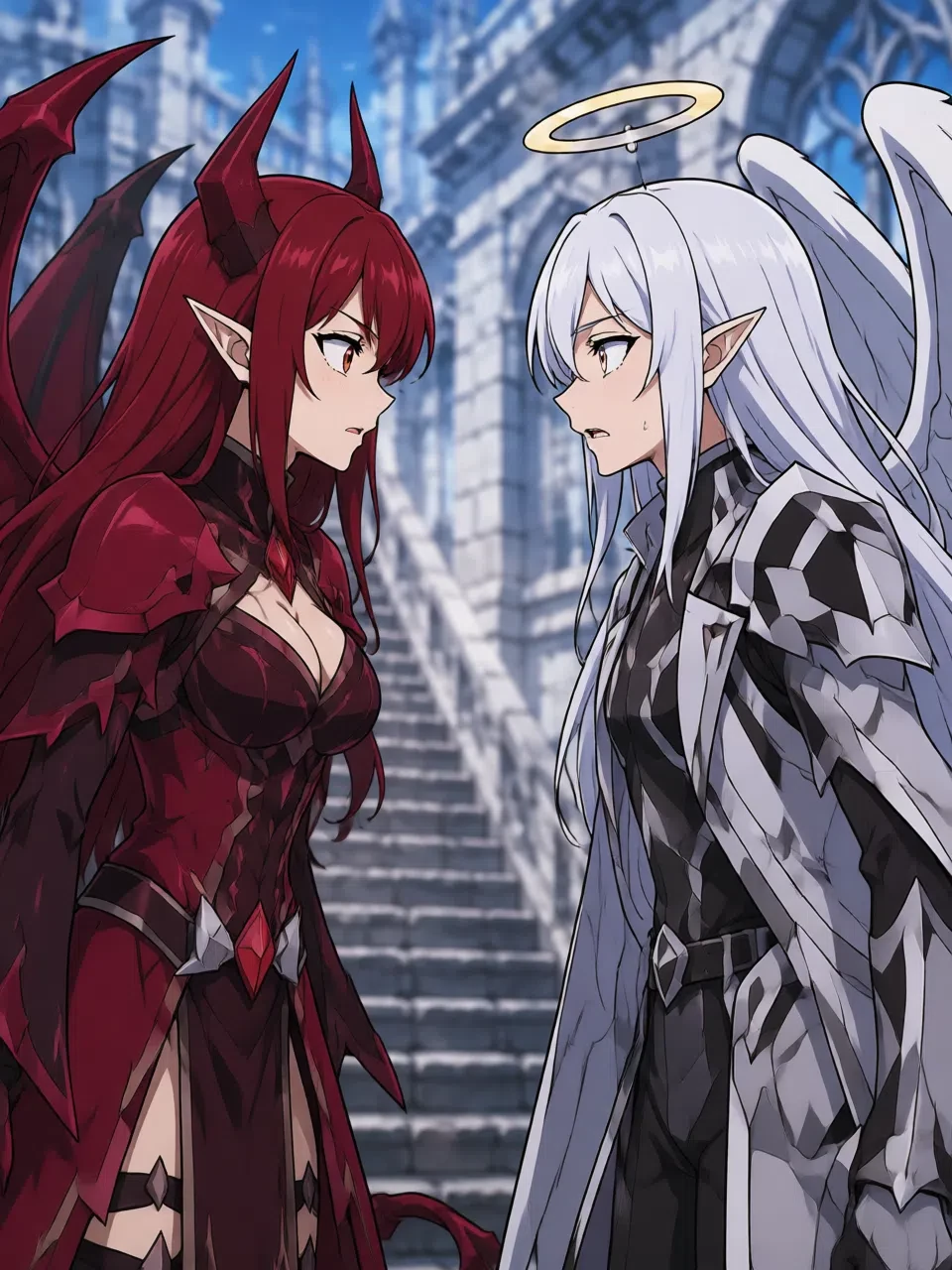 Azra and Vel (Azrael and Beelzebub) thumbnail