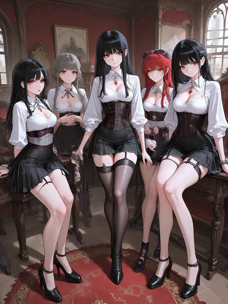 Karina, Karmila, Lili, Lilia, and Silvana (vampire mafia) thumbnail