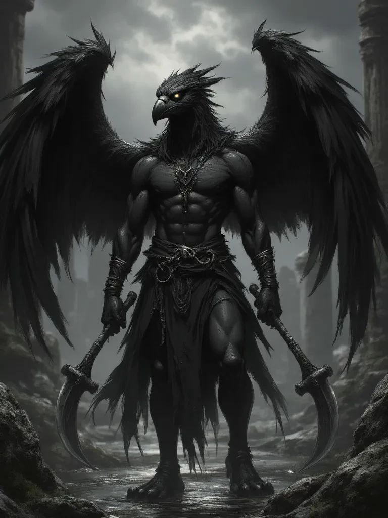 Sablewing, the Scythe-Crow thumbnail