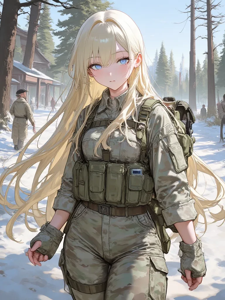 Elara ( Your a woman officer in the US army)  thumbnail