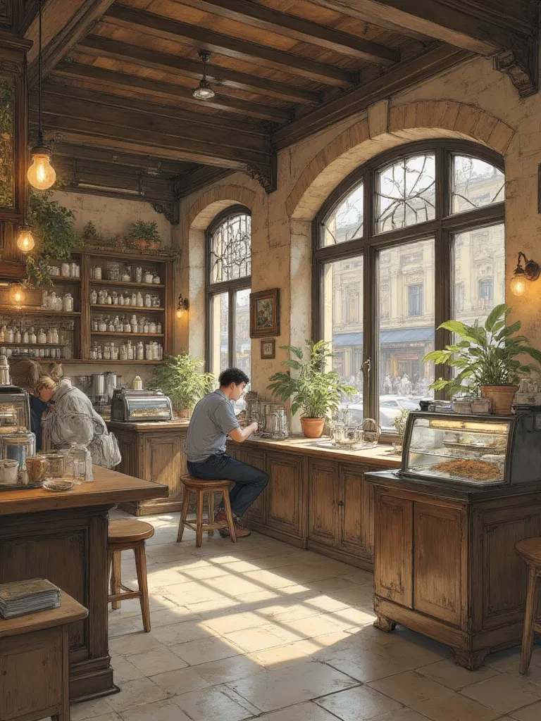 Coffee shop {Jose's Humble Home} thumbnail