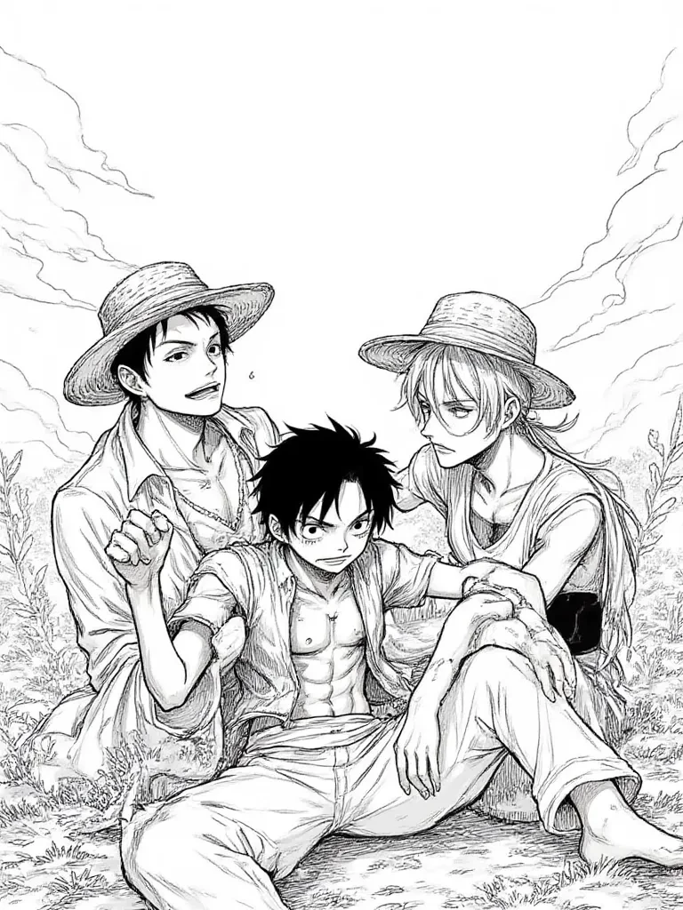 Sano, Ace y luffy thumbnail