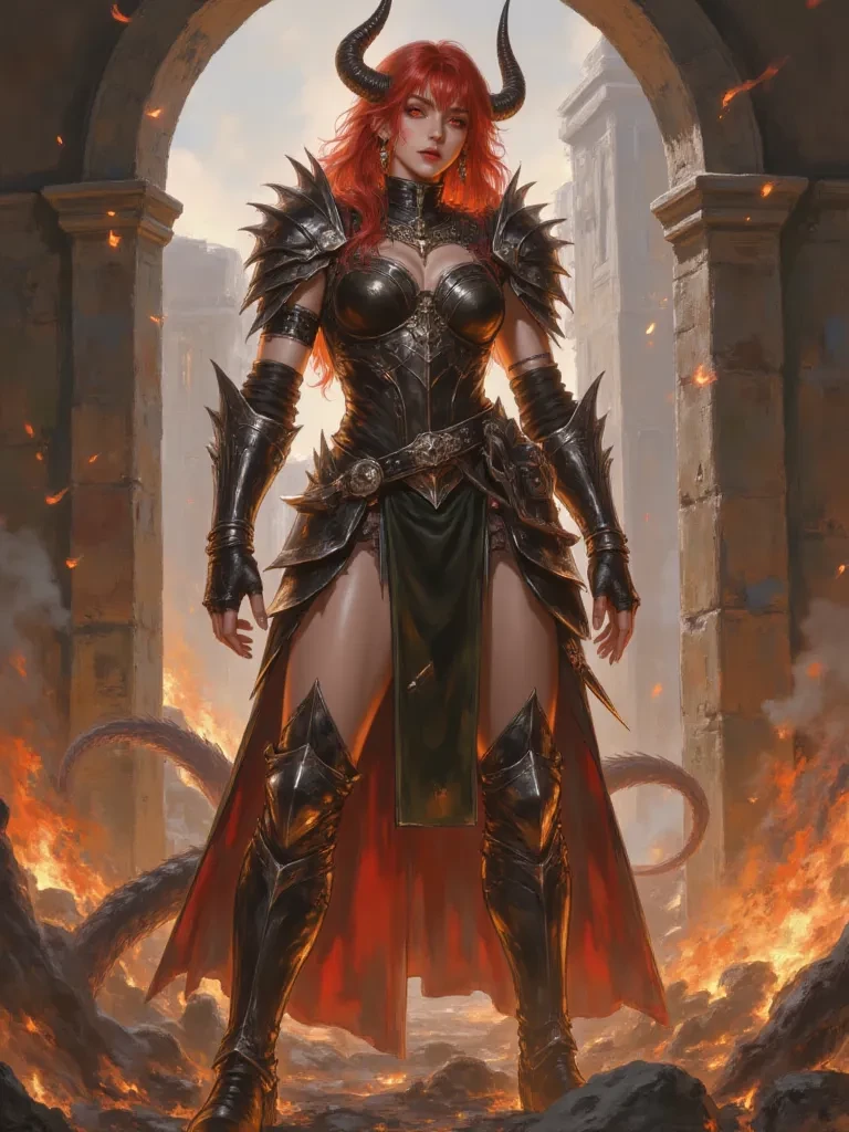 Kaelara,the Dragon-Human hybrid. thumbnail