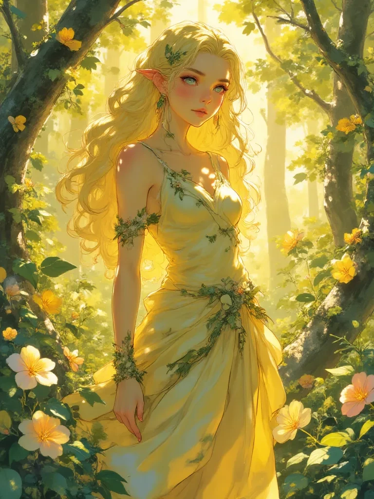 Solara, The Sun-Kissed Nymph thumbnail