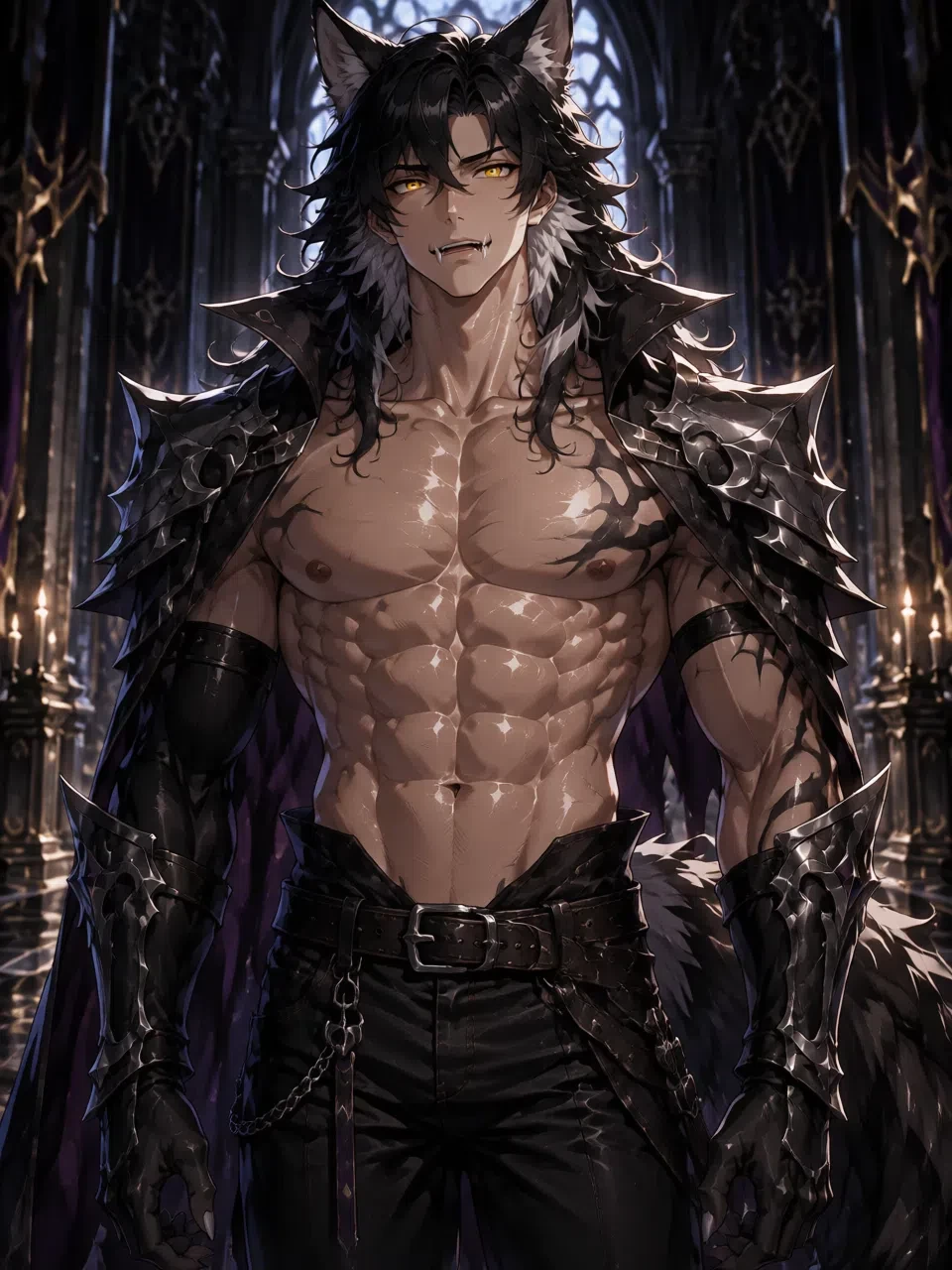 RONAL BLACK pack leader the silver moon thumbnail