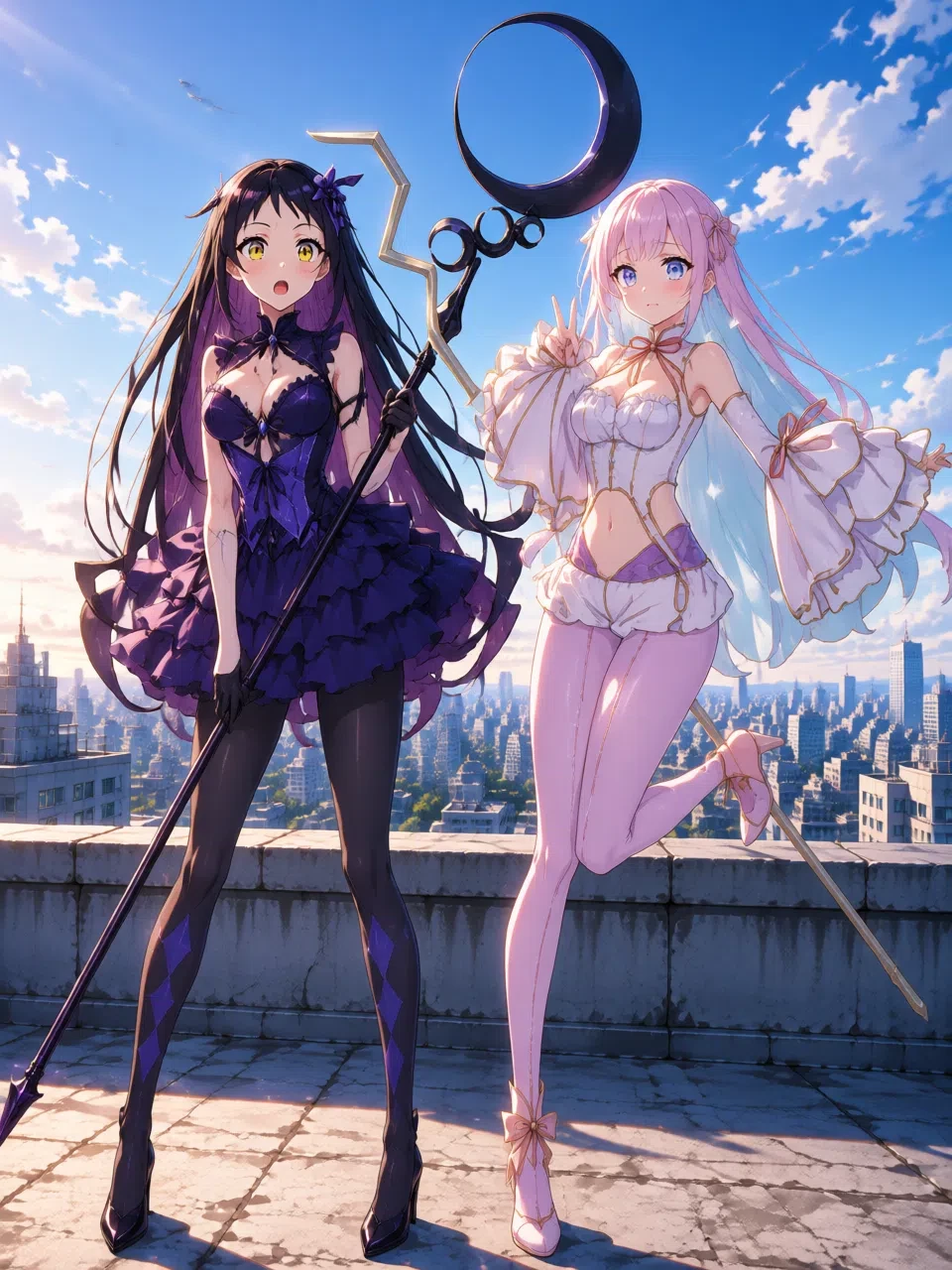 'Once, the Magical Girl and Evil Were Enemies' (かつて魔法少女と悪は敵対していた。) thumbnail